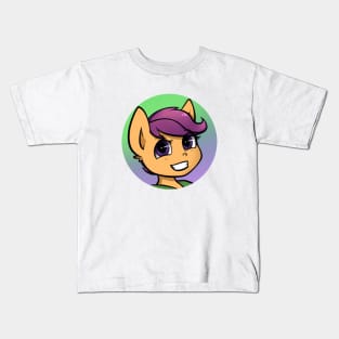 Scootaloo Anthro Kids T-Shirt